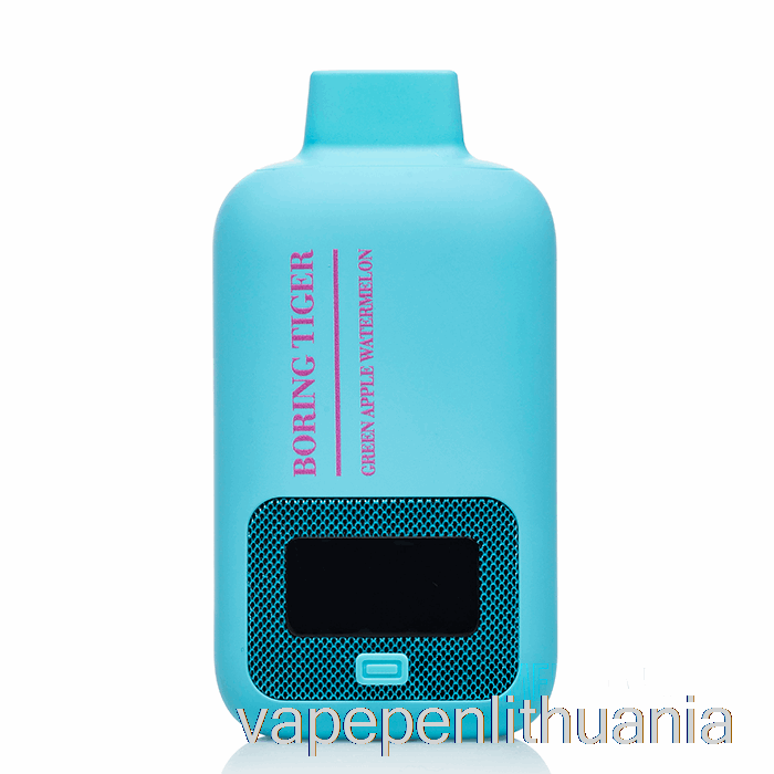 Luffbar Boring Tiger 25000 Vienkartinis žalias Obuolys Arbūzas Vape Skystis